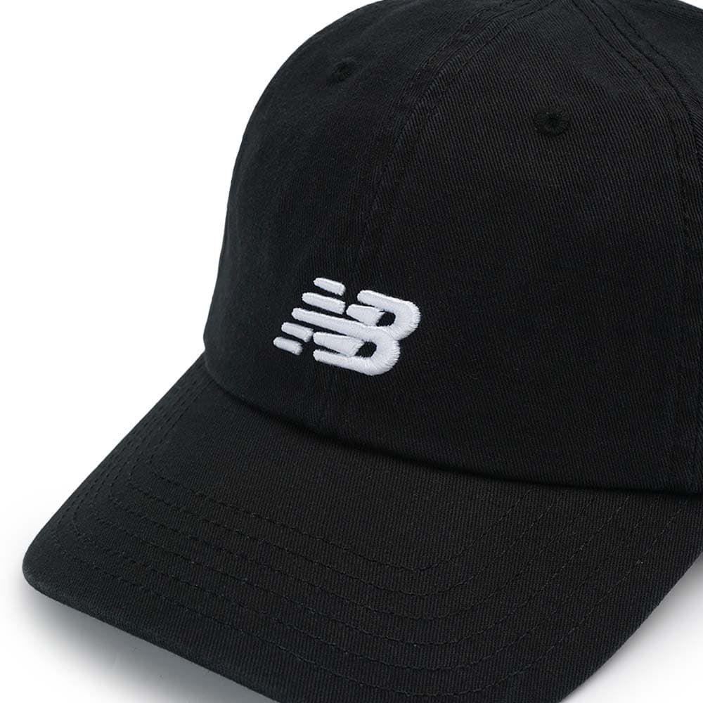 뉴발란스 6패널 클래식 캡 블랙 LAH91014BK