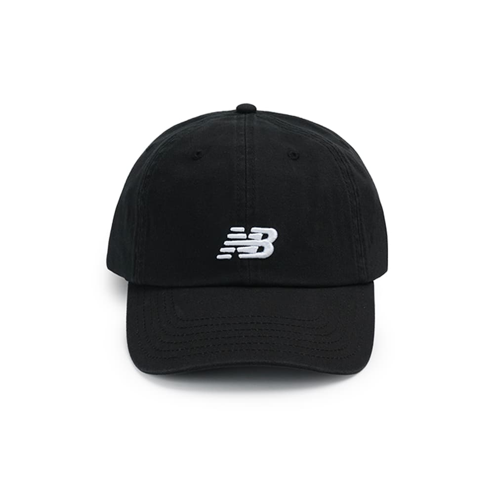뉴발란스 6패널 클래식 캡 블랙 LAH91014BK