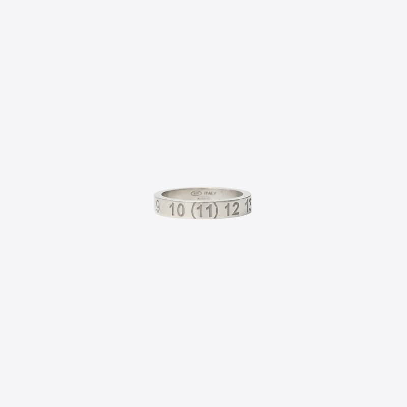 메종마르지엘라 로고 뉴메리컬 링 반지 (실버) SI8UQ0001 SV0129 951