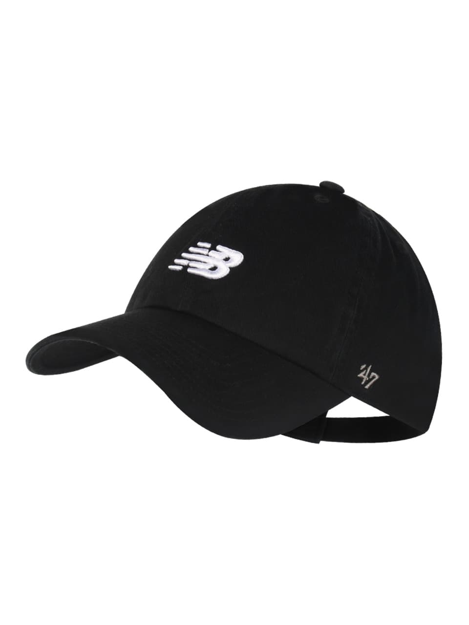 뉴발란스 모자 47 클린 업 캡 블랙 볼캡 LAH00151-BK