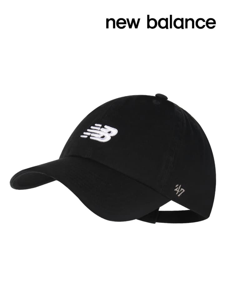 뉴발란스 모자 47 클린 업 캡 블랙 볼캡 LAH00151-BK