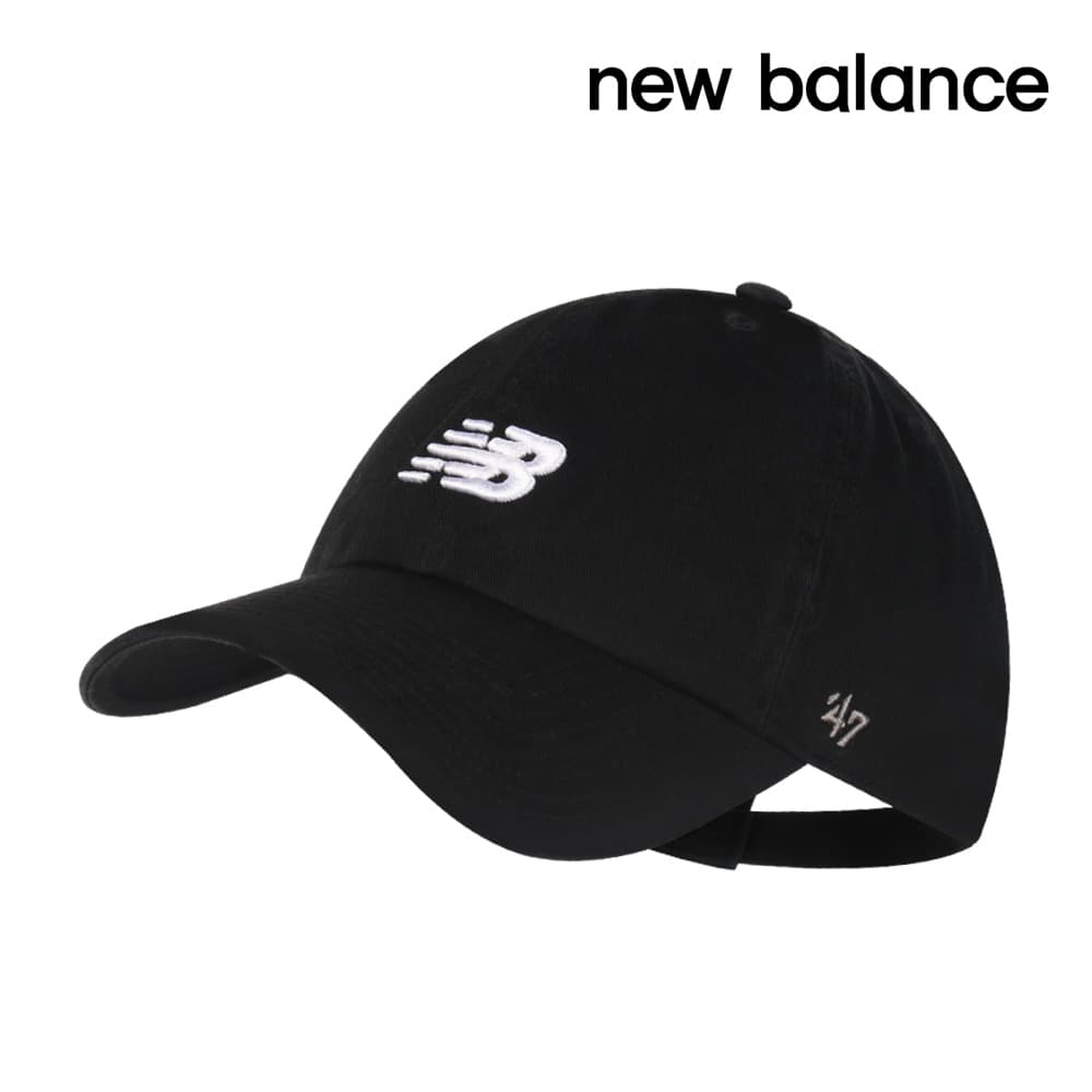 뉴발란스 모자 47 클린 업 캡 블랙 볼캡 LAH00151-BK