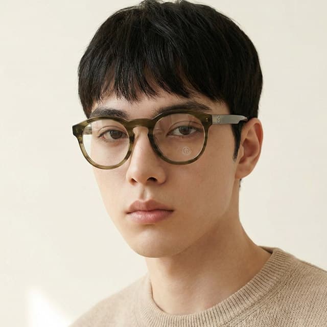 몽클레어 안경테 ML5037 F 055 아시안핏 명품 동그란 뿔테 남자 여자