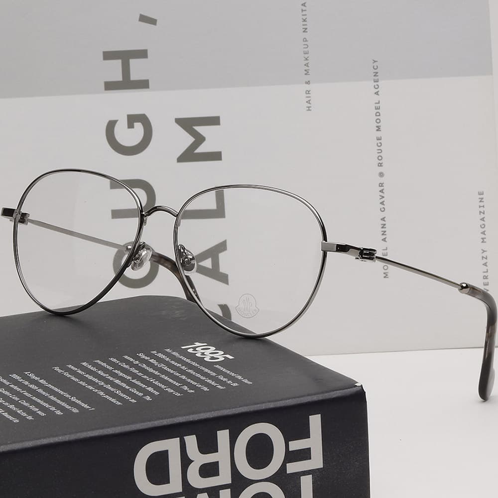몽클레어 안경테 ML5068 008 남자 여자 데일리 명품 메탈테 패션