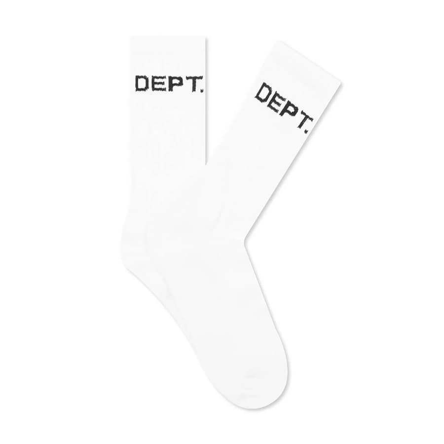 갤러리디파트먼트 DEPT 로고 삭스 (화이트블랙) DLS 90014