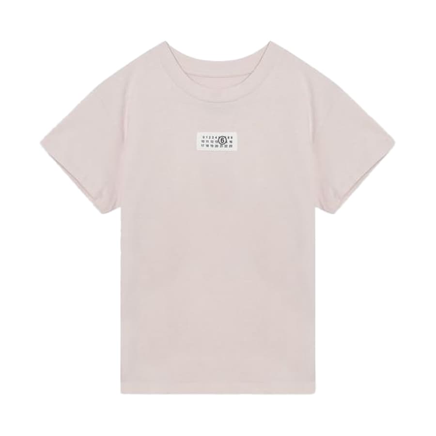 메종마르지엘라 MM6 남성 넘버릭 반팔 티셔츠 (라이트핑크) SH0GC0071 M20170 231
