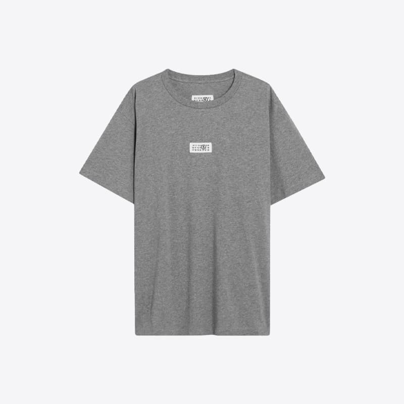 메종마르지엘라 MM6 남성 넘버릭 반팔 티셔츠 (그레이) SH0GC0071 M20170 856M